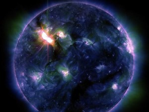 Watch today’s solar flare erupt from the sun