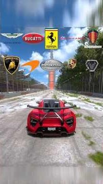 Who Is The Best HYPERCARS VS BURJ KHALIFA #shorts