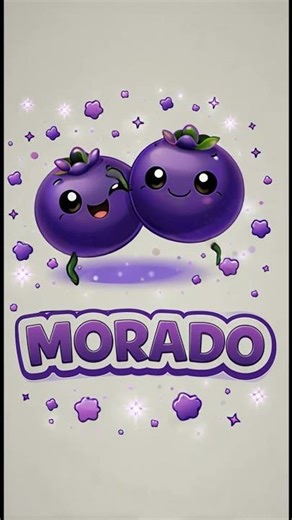 Aprende el color MORADO 🍇💜 | Canción infantil educativa