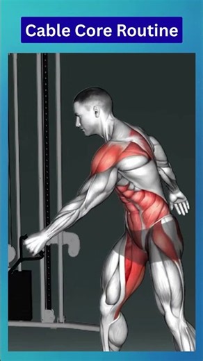 Hit Your Core Muscles with Cable Exercises #CableWorkout