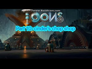 Toons (robots) part 10: cinder’s chop shop
