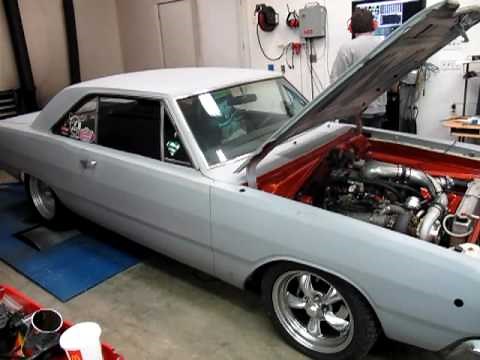 68 Dodge Dart Turbo 318 Dyno Pull Mopar