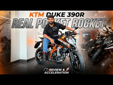 Real Pocket Rocket Launch KTM DUKE 390R Detailed Review Engine Power Features Price Pros & Cons 😳