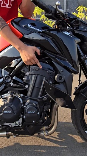 What modifications i did with my z900 #z900 #superbike #fyp #notyoureddie #superbike #modification
