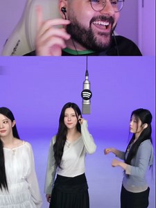 React do ILLIT cantando ao vivo 'It's Me' #react #kpopfyp #kpop #illit | minju cursive singing