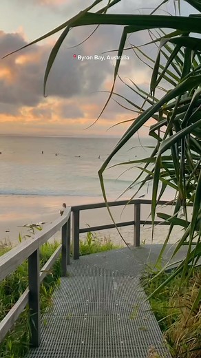 Breathtaking Sunset at Wategos Beach, Byron Bay