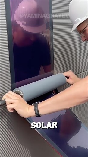 Flexible Solar Panels You Can Stick Anywhere⚡️#businessideas #solarenergy #greenenergy #usashorts