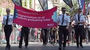 We just wanted to say one final goodbye and congratulations to our 2018 graduates. Enjoy this video of the beautiful sunny day you all marched through the city and we hope to see you again as part of our alumni community or for further study. But for now, we bid you adieu! | RMIT University
