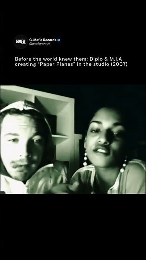 Before the Hit: Diplo & M.I.A Creating “Paper Planes” (2007) 🔥