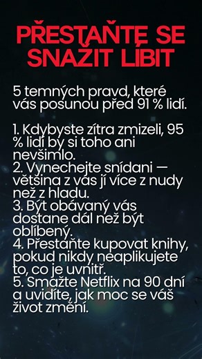 🌑 Temné pravdy o úspěchu #citáty #motivace #hlubokecitaty