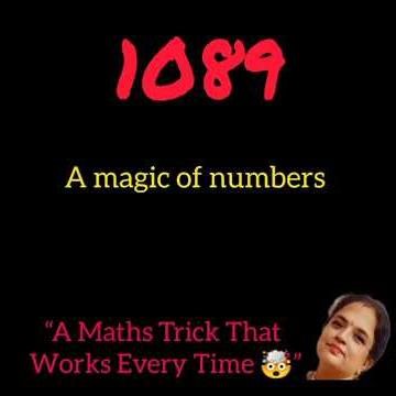 🎩✨ 1089 Magic Trick!