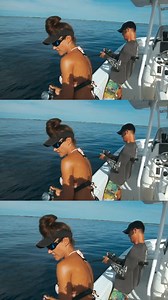 Fishing with Luiza and Capt. Jimmy Nelson go on a fishing trip in crystal clear water in the Bahamas, where they troll for wahoo and take a dive for lobster for a catch and cook. Check it out: http://bit.ly/JimmyLuizaWahoo | Salt Life