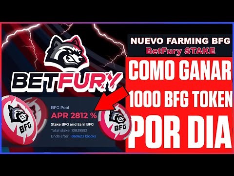 Te ENSEÑO a GANAR 1000 BFG y CRIPTOMONEDAS GRATIS en BETFURY al DÍA con FARMING 🔥 ESTRATEGIA 2024 🚀