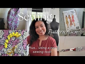 Kwik Sew Patten hack | Trying a new sewing tool!
