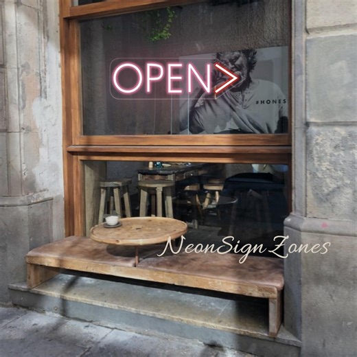 Custom Arrow OPEN Neon Sign,led Shop Window Decor - Etsy