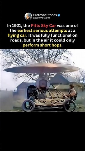 The 1921 Flying Car That Almost Worked