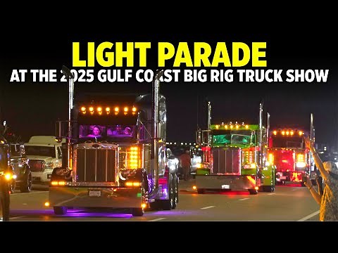 Convoy at the 2025 Gulf Coast Big Rig Truck Show