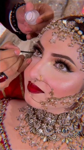 HD Bridal Makeup Tutorial for Oily skin 💄#bridelmakup #kashees #makeuptips #makeuptutorial