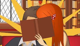 Kissing in the Library