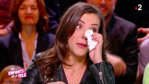 Moment d'émotion avec Camille Lellouche sur le plateau des enfants de la télé