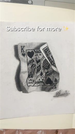 How to draw realistic card✨🖌️#art