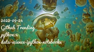 2022-09-24: Github Trending of python : 5 - data-science-ipython-notebooks