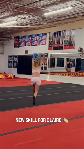 Full House All Stars on Instagram: "Great work Claire!👏🏼 #cheerleading #training #stunts #stuntclass #pyramid #jumps #motions #skills #tumbling #coaching #cheer #choreography #competition #competitivecheer #allstarcheer #newskill #newtumblingskill #fullhouseallstars #flexible #flexibility #stretching #strength"