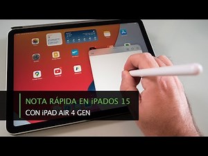 Notas Rápidas en iPadOS 15 · Todo lo que necesitas saber