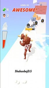Muscle Rush Games Level 59 #short#muscle #trendingshorts