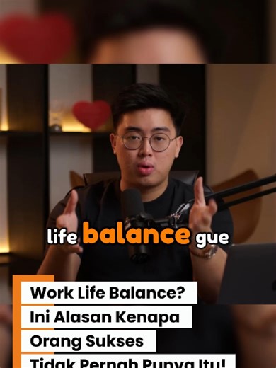Work Life Balance? Ini Alasan Kenapa Orang Sukses Tidak Pernah Punya Itu! #insight #timothyronald #insights