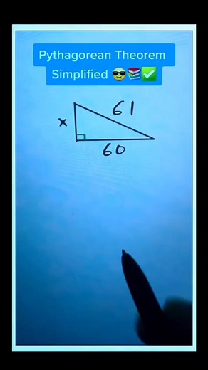 PYTHAGOREAN THEOREM #LearnOnReels #learning #math #mathematics #educational #studentlife #foryoupage #fyp #SAT #ctto | Life's Numbers and Letters