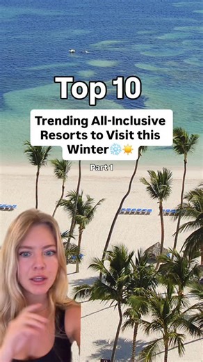 🌴These are the TOP 10 all-inclusive resorts you should visit this winter that everyone is talking about! This is part 1 so make sure to hit that follow so you do not miss out on part 2! 📲Comment “Popular” and we will shoot you a DM to the deals page! Here are some of the resorts: 1. Hilton Tulum Riviera Maya All Inclusive Resort 2. Melia Punta Cana Beach, A Wellness Inclusive Resort 3. El Dorado Seaside Palms 4. Zel Punta Cana 5. Princess Grand Jamaica 🤩And send this to your travel buddy that