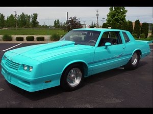 Pro Street Chevrolet Monte Carlo - Nitrous Tubbed and Caged