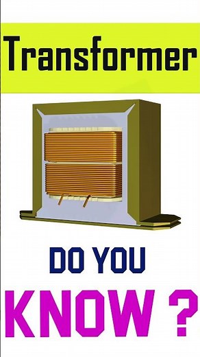 Basic structure of a transformer #shorts #engineering