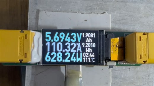 真—肉眼可见的超大电流？安培力！大电流降压110A输出的ultra-buck