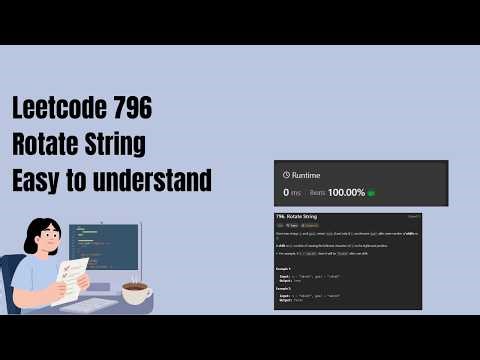 leetcode 796 | Rotate String | Leetcode POTD | DSA | String Matching | Easy Explanation