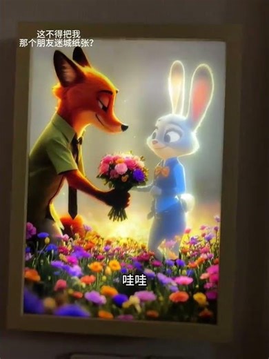 love you partner zootopia fox rabbit