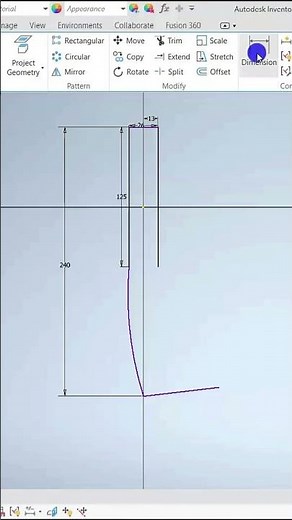 Puller Tool Modeling in Autodesk Inventor | PART-1 | Step-by-Step | SHORTS | DEVELOPMECH