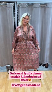 4.7K views · 139 reactions | Denna snygga klänning kan ni fynda i webben för 679kr勺 Perfekt nu till våren!懶 www.gunnsmode.se #gunnsmode #klippan #görsomallaandraåktillgunnsochhandla #alltfråntopptilltå #personligtutvalt | Gunns Mode | Facebook