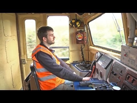 Cab Ride - Inch Abbey to Downpatrick - A39 Diesel Locomotive