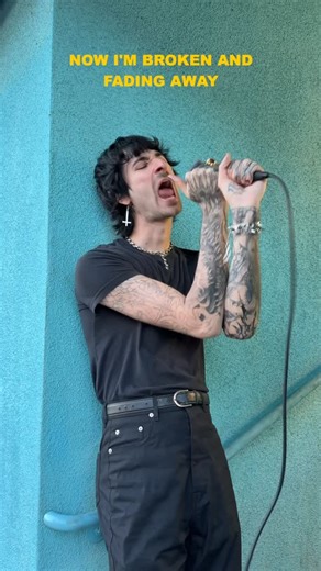 Coldhearted on Instagram: "Left in the dust but I'll keep on 🥀 #metalcore #altrock #newmusic #warpedtour"