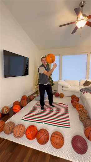 Part 2 of making a Basketball Christmas tree 🏀🎄