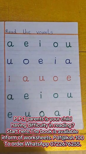 Reading Development Worksheets for Beginners