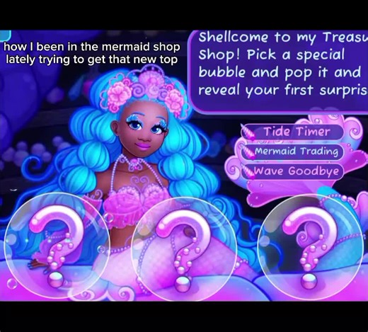 I'm not kidding when I say I need that lace mermaid top in my inventory asap #robloxroyalehigh #royalehighmermaidshop #roblox #royalehighpov #royalehigh