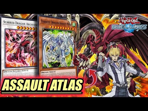 JACK ATLAS ASSAULT MODE (NO Resonators) | Alt. Version w/ RED DRAGON ARCHFIENDS [DUEL LINKS]