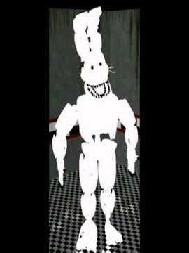 Five Nights at Gipsy's 1 Remastered Nightmare White Rabbit Jumpscare Sound #fnag #fnag1