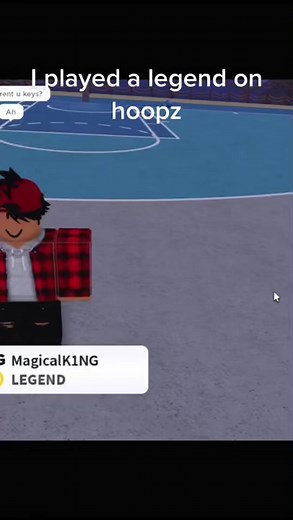 I PLAYED A LEGEND! #fyp #fypシ #foryou #hoopz #robloxhoopz #viral