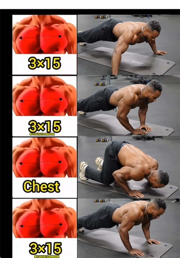 Try these workout from home 🔥 #chestworkout #homeworkout #fyp #fitnessmotivaton #viral