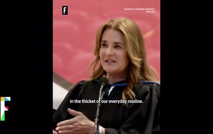 Melinda French Gates’s top career advice: Embrace uncertainty