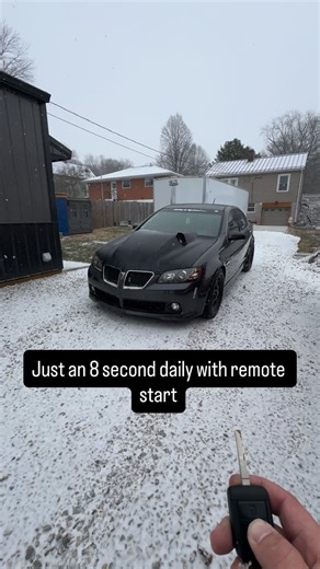 Dylan Cook on Instagram: "If your remote start doesn’t work anymore do you even have a street car? #pontiac #g8 #lspower #dailydriver #streetcar"